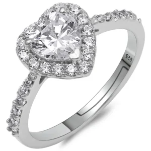 Pissara By Sukkhi 925 Sterling Silver Cubic Zirconia Finger Ring For Women